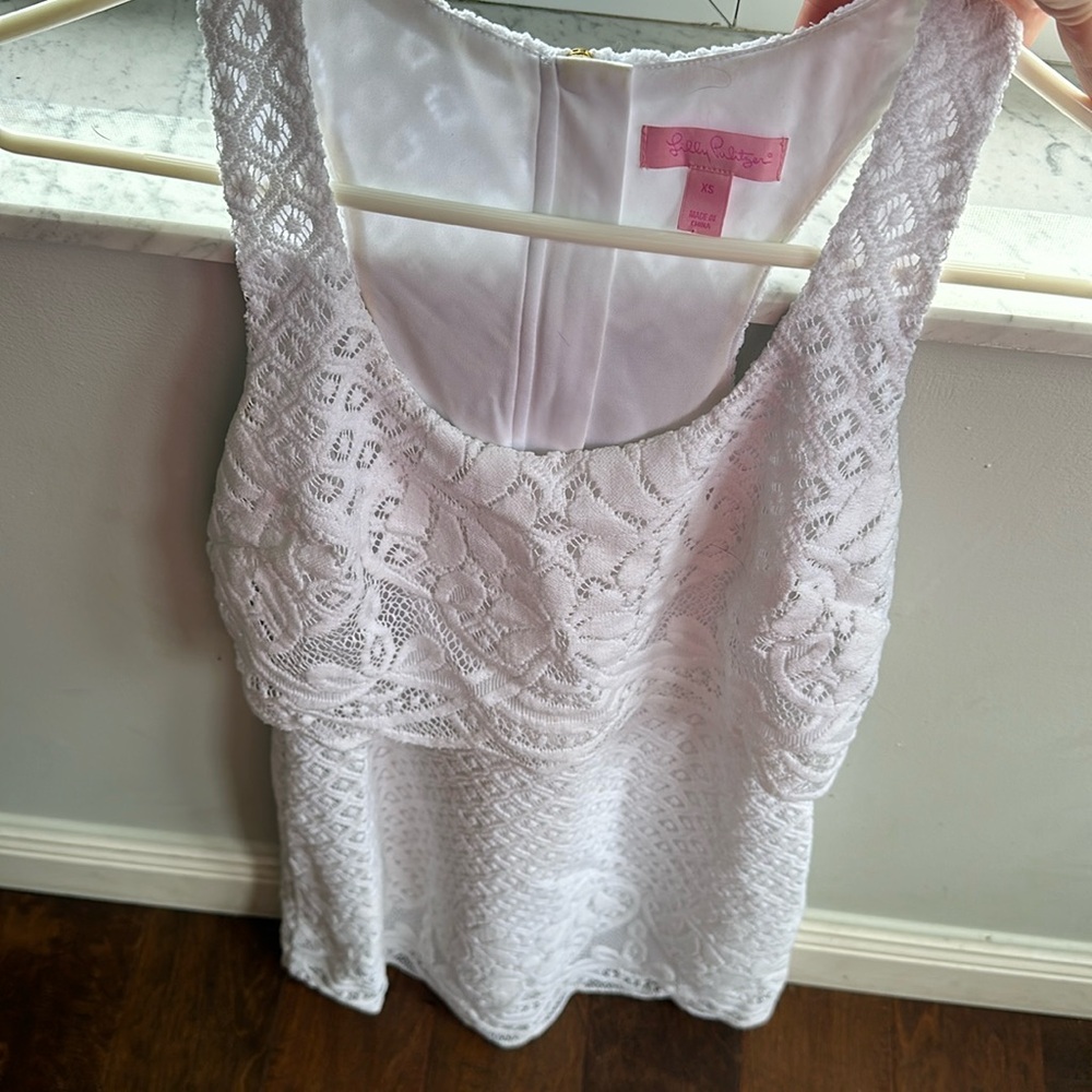 Lilly Pulitzer white dress size XS
